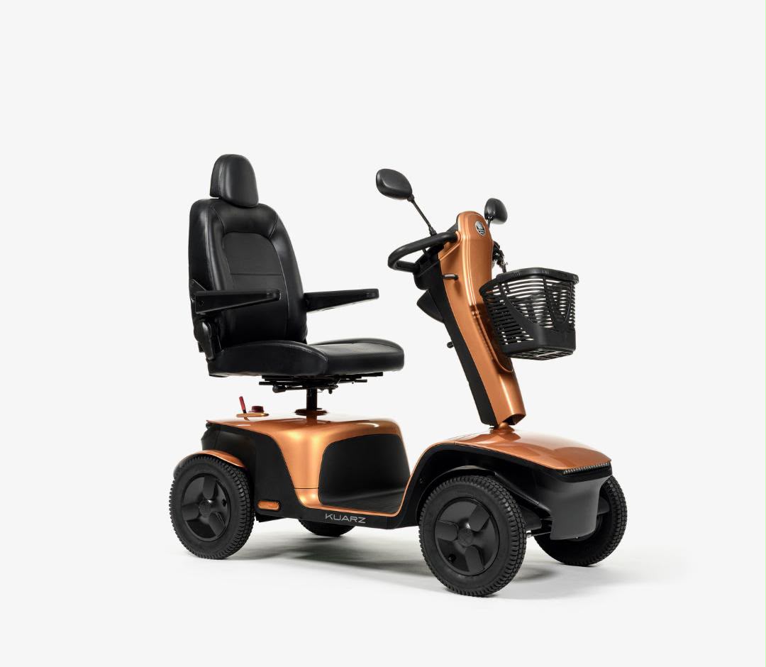 Vermeiren Kuarz mobility scooter in copper